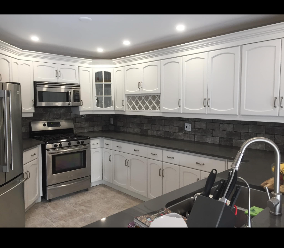Kitchen tile and renovation work by Castlegar HandyMan